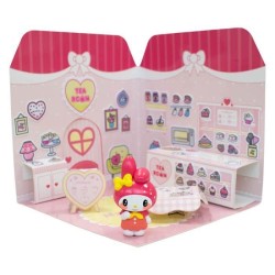 HELLO KITTY - Melody 6cm Sticker House Tea Room 2