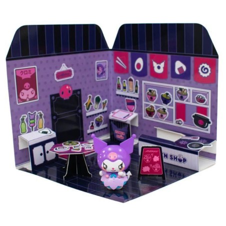 HELLO KITTY - Kuromi 6cm Sticker House Ramen Restaurant 