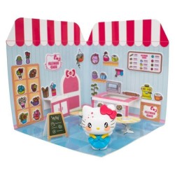 HELLO KITTY - Hello Kitty 6cm Sticker House Flower Café 2