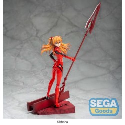 EVANGELION - Asuka X Spear of Cassius - Figurine Luminasta 20cm 2