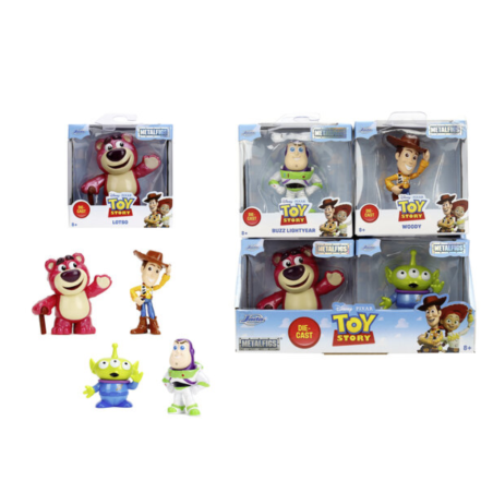TOY STORY - Display de Figurines 6cm - 4 Modèles - 12pc - Wave 1 