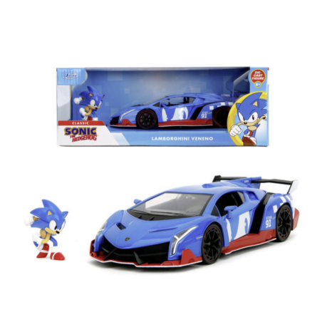 SONIC - Sonic & Lamborghini Veneno - 1:24 