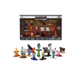 MINECRAFT - Multi Pack de Nano Figurines 4cm - 18pc - Wave 8 2