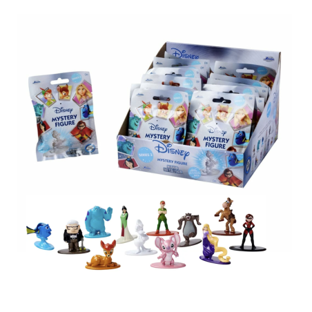 DISNEY PIXAR - Display Figurines Nano Mystery - 12 Assortiments - 24pc 