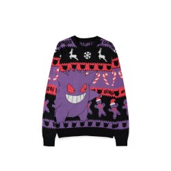 POKEMON - Ectoplasme - Pull de Noël (XL) 