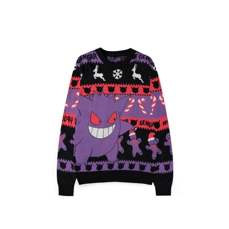 POKEMON - Gengar - Christmas Jumper (M) 