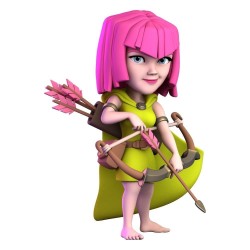 WORLD OF CLASH - Archer - Figurine Minix 12cm 2