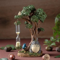 MON VOISIN TOTORO - Camphrier & Totoro - Diorama Sablier 16cm 2