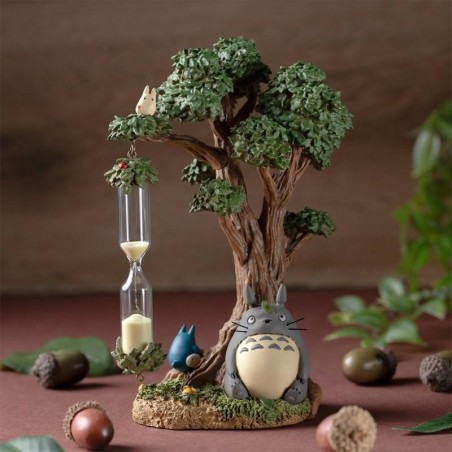 MON VOISIN TOTORO - Camphrier & Totoro - Diorama Sablier 16cm 