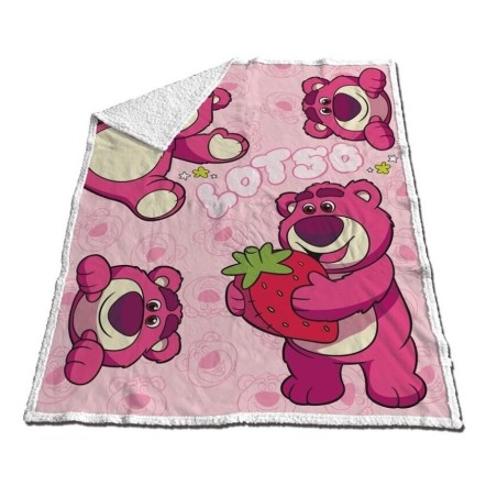 TOY STORY - Lotso - Couverture Sherpa 130x170cm 