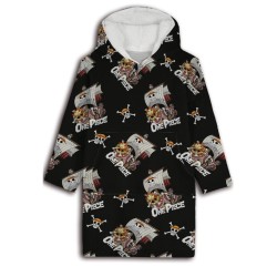 ONE PIECE - Thousand Sunny - Sweat Poncho - Taille Adulte 