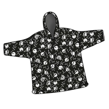L'ETRANGE NOEL DE MONSIEUR JACK - Jack - Sweat Poncho - Taille Adulte 