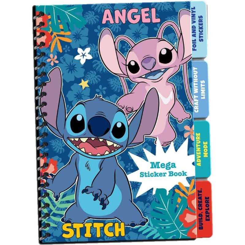 STITCH & ANGEL - Livre à Stickers 
