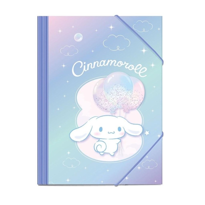 CINNAMOROLL - Chemise avec élastiques Format 25x35cm 