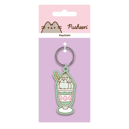 PUSHEEN - Glace - Porte-clÃ©s en PVC 
