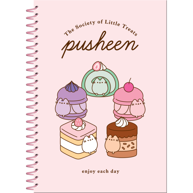 PUSHEEN - Little Treats - Notebook A5 + Stickers 