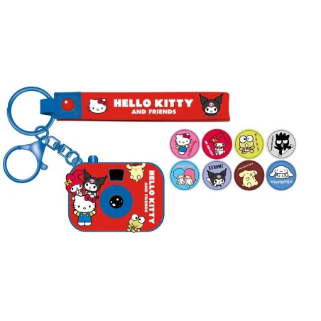 HELLO KITTY & Friends - Porte-clés Projecteurs avec 8 images 