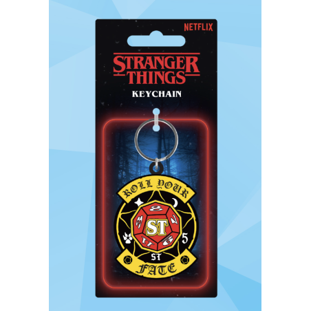 STRANGER THINGS - 'Spinner' 3D Keychain 