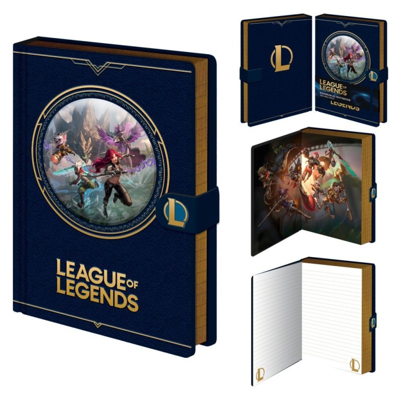 LEAGUE OF LEGENDS - Notebook A5 Premium 