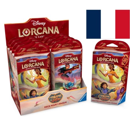 DISNEY - Lorcana - Trading Cards Boite de 8 Starters Chapitre 8 - FR 