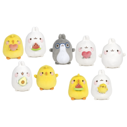 MOLANG - Assortiment de 12 Peluches Wave 1- 25cm 2