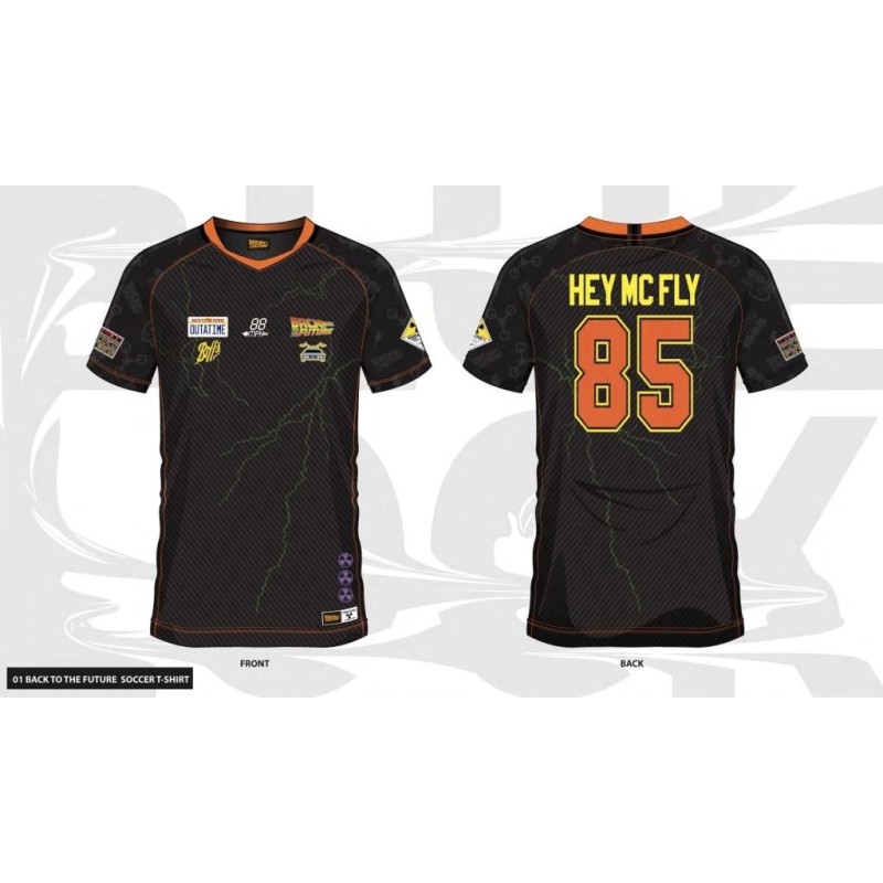 RETOUR VERS LE FUTUR - Hey McFly 85 - Maillot de Foot Homme (XXL) 