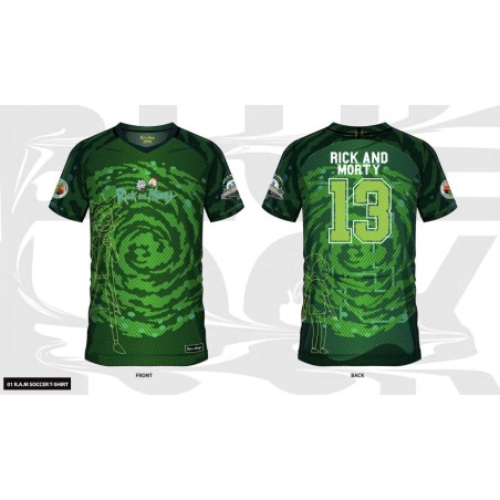 RICK & MORTY - Rick & Morty 13 - Maillot de Foot Homme (S) 