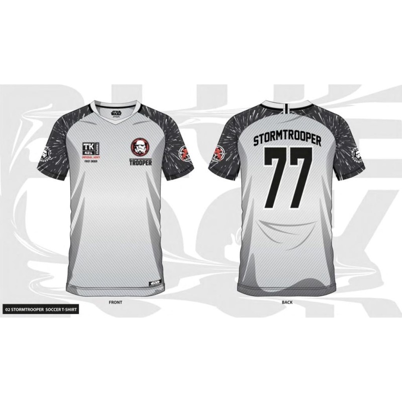 STAR WARS - Stormtrooper 77 - Maillot de Foot Homme (L) 