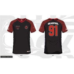 MARVEL - Deadpool 91 - Soccer Jersey Men (L) 