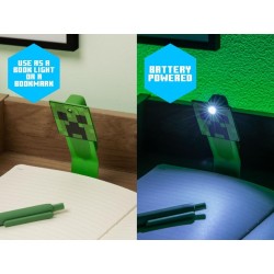 MINECRAFT - Creeper Lampe de Lecture & Marque-Pages 2