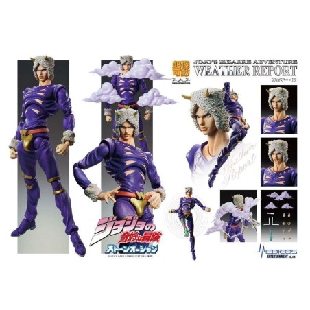 JOJO PART 6 - Weather Report - Figurine Chozokado 16cm 