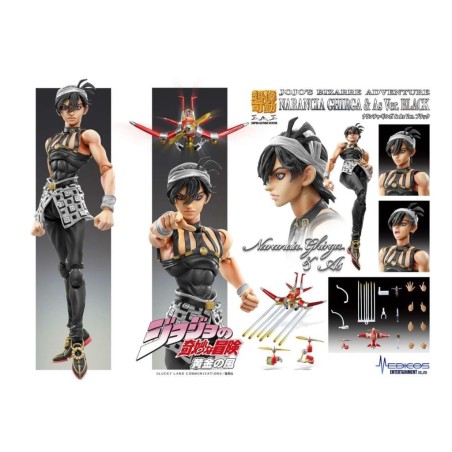 JOJO PART 5 - Narancia & Aerosmith - Figurine Chozokado 14cm 