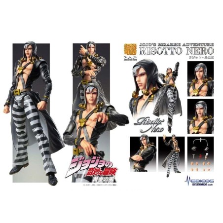 JOJO PART 5 - Risotto Nero - Figurine Chozokado 16cm 
