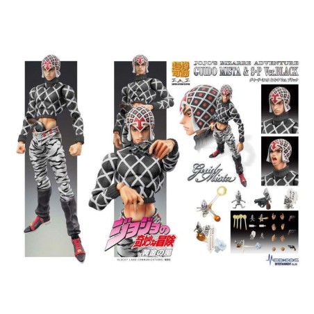 JOJO PART 5 - Mista & Sex Pistol - Figurine Chozokado 15cm 