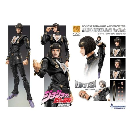 JOJO PART 5 - Bruno Bucciarati "Black Vers." - Figurine Chozokado 15cm 