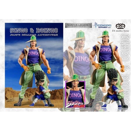 JOJO PART 3 - Oingo & Boingo - Statuette Legend 19cm 