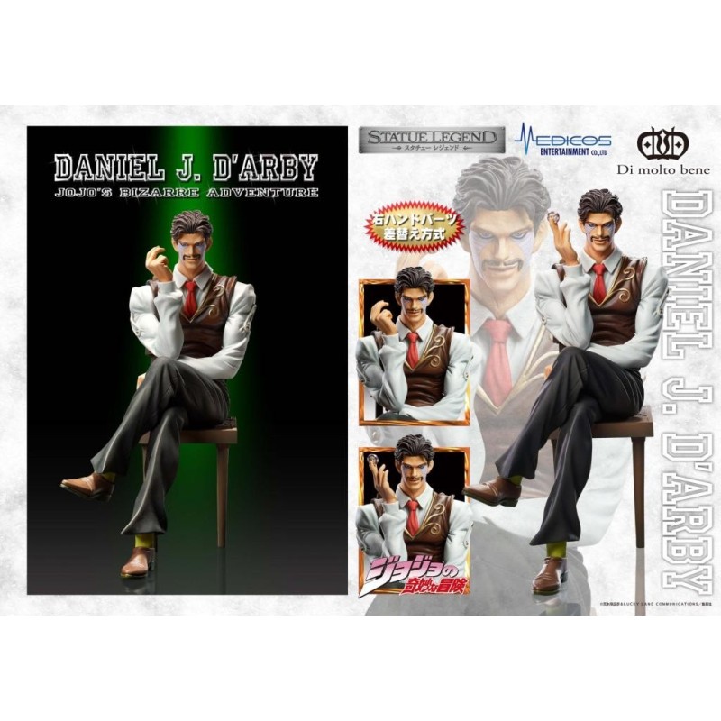 JOJO PART 3 - Daniel J Darby - Statue Legend 14cm 