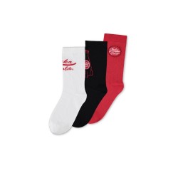 FALLOUT - Nuka Cola - Pack de 3 paires de chaussettes (T39-42) 