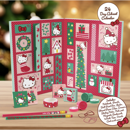 HELLO KITTY - Stationery - 24 days Advent Calendar 