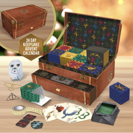 HARRY POTTER - Coffret Souvenir - Calendrier de l'Avent 24 boites 