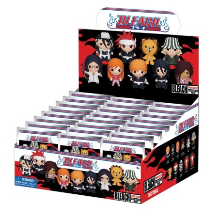 BLEACH - Series 1 - 3D Foam Bag Clip (Display 24 Pcs) 