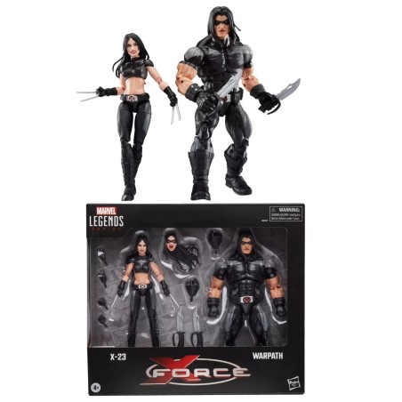 X-MEN - X-23 & Warpath - Figurine Legend Series 15cm 