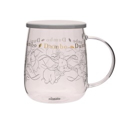 DISNEY - Dumbo - Mug en Verre avec Couvercle 540ml 2