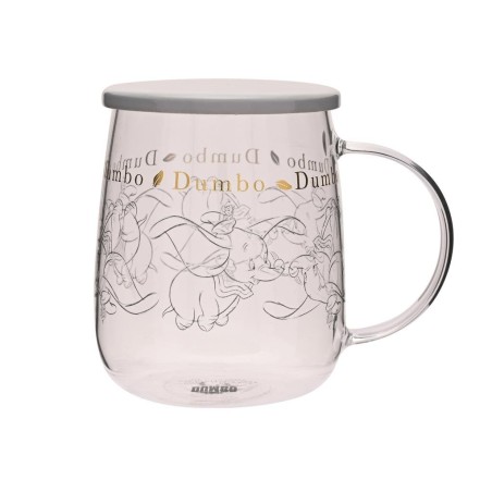 DISNEY - Dumbo - Mug en Verre avec Couvercle 540ml 