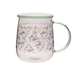 DISNEY - Bambi - Mug en Verre avec Couvercle 540ml 2