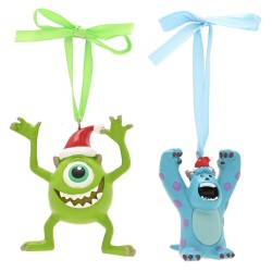 DISNEY - Mike & Sully - Set de 2 Décorations 2