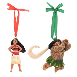 DISNEY - Vaiana & Maui - Set de 2 Décorations 2