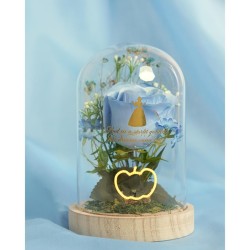 DISNEY PRINCESSES - Cendrillon - Cloche Florale avec Lumière Néon 2