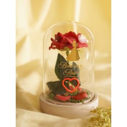 DISNEY PRINCESSES - Belle - Cloche Florale avec Lumière Néon 2