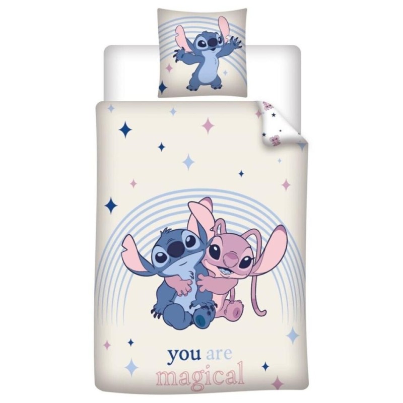 LILO & STITCH - You are magical - Parure de lit 140x200cm + 65x65cm 